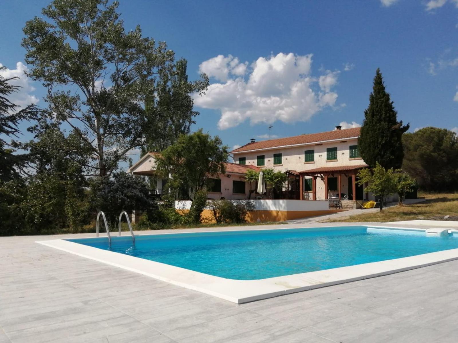 La Casa Del Ingles - Robledillo De La Jara Villa Exterior foto